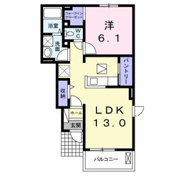 パストラーレ　Ａの物件間取画像